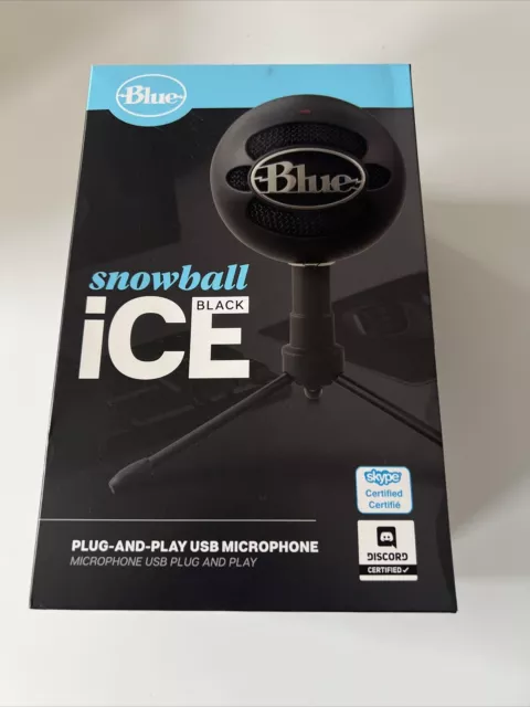 Blue Microphones Snowball iCE USB-Mikrofon - Schwarz (988-000172)