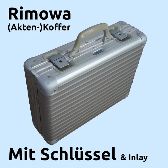 Rimowa Topas Attaché Aluminium Aktenkoffer mit Schlüssel - Made in Germany Rimowa Topas Attaché Aluminium Aktenkoffer mit Schlüssel - Made in Germany