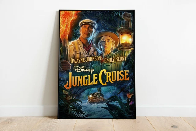 JUNGLE CRUISE MOVIE Poster Print Art Maxi A4 A3 A2 A1 Marvel Films ...