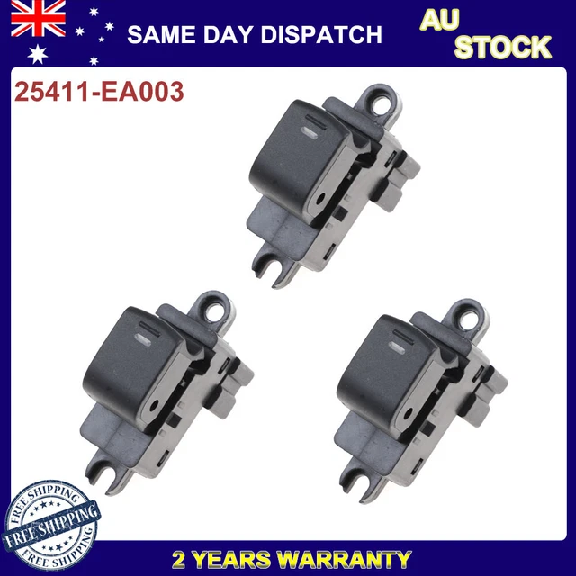 3X Electric Window Switch 25411-EA003 For Nissan Pathfinder Frontier Xterra 4.0L