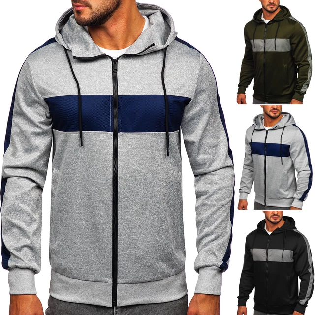Sweatshirt Kapuzenpullover Sweatjacke Pullover Hoodie Kapuze Herren BOLF Motiv