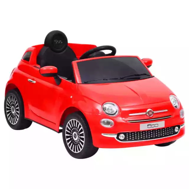 Voiture Ã©lectrique pour enfants Fiat 500 Rouge