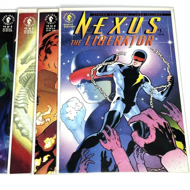 Dark Horse Comics Nexus The Liberator Full Run Complete Issue Series 1-4 VF/NM