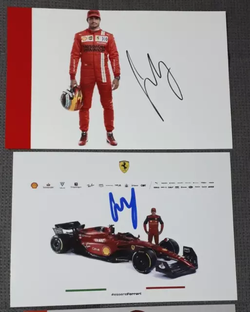 Formel 1: Carlos Sainz Autogramm (persönlich gesammelt) 