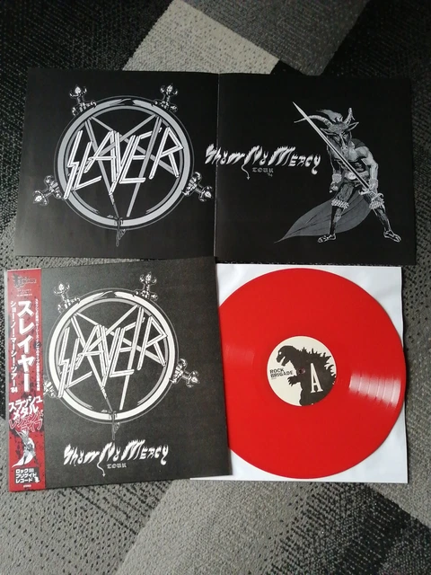 Slayer - Show No Mercy Tour 84 Lp Red Vinyl & Poster