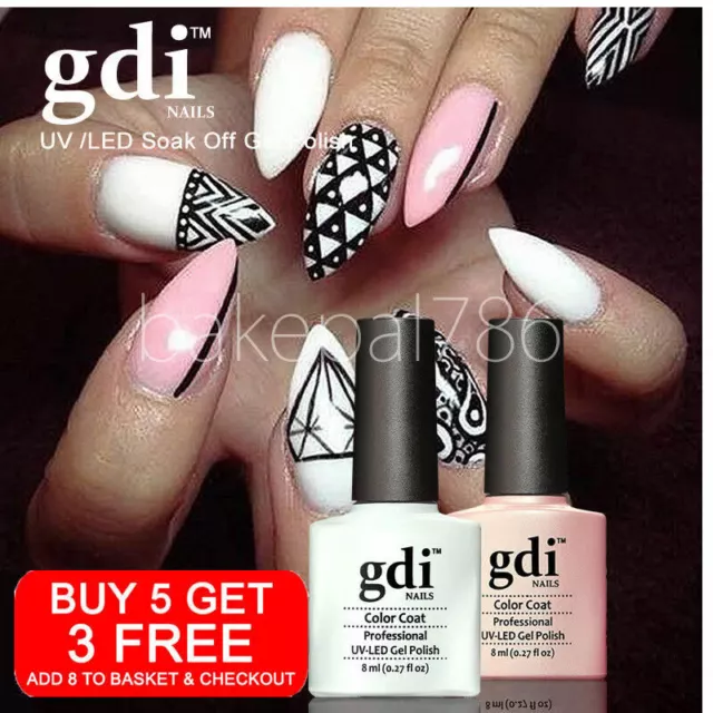 Nail Gel Nail Polish GDI UVLED Soak Off Nail Varnish "CLASSIC COLOR" Gel Varnish