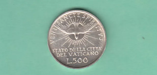 Vaticano 1958 Lire 500 Sede Vacante Argento Fdc  Vedi Foto  Prezzo Regalo