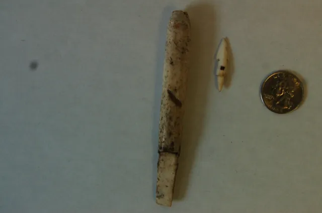 Eskimo Artifact, vintage, antique. Bird Arrow Point with Point Chuck.