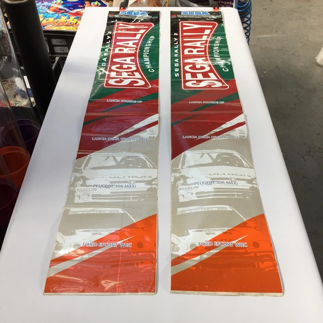 SEGA RALLY CHAMPIONSHIP 2 Side Art Set £54.00 PicClick UK