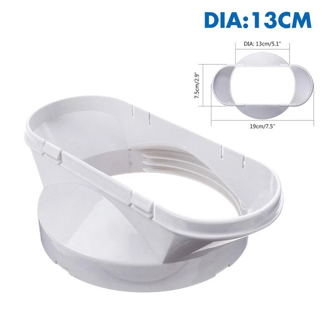 1PCS 5 IN / 13cm Interface Adaptateur Portable Climatiseur Échappement Tuyau