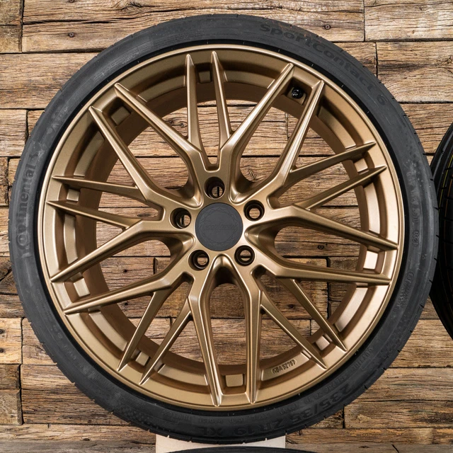 20 Pollici Ruote Estive RW01 per BMW X3 F25 X4 F26 E83 M Pacchetto Bronzo Opaco