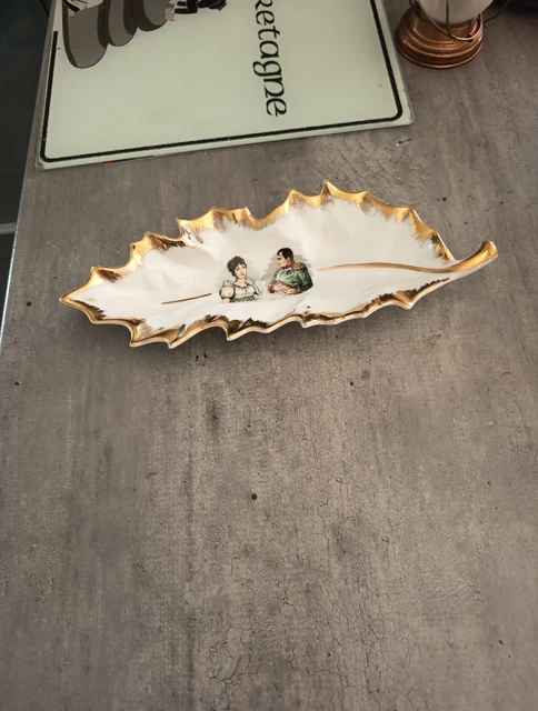 Lot De 5 Pièces En Porcelaine De Luxe Napoléon – Dorure, Made In France, Déco