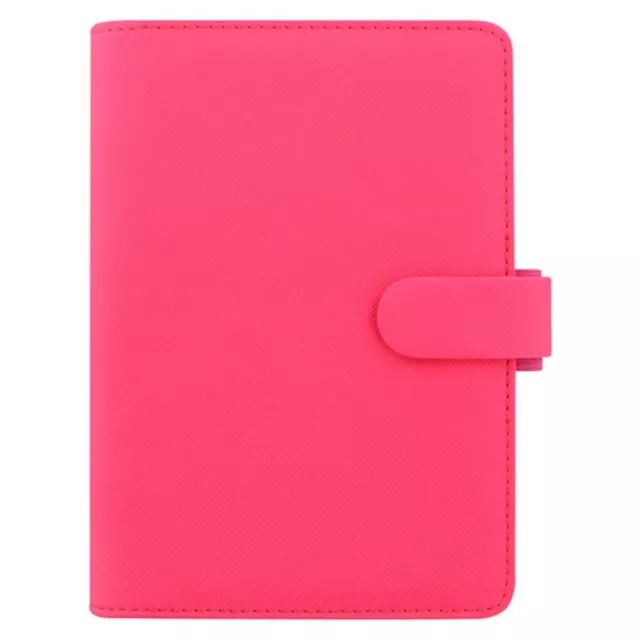 2020 Filofax Personal Saffiano fluro pink organiser