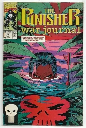 THE PUNISHER WAR JOURNAL #21 (1988) near mint .