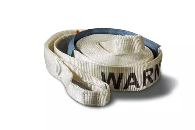 Warn Recovery Strap 88924 3 Inch Width x 30 Foot Length; Rated to 21600 Pounds