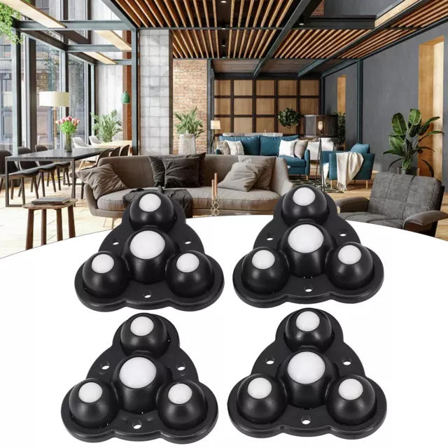 Reliable Support for Heavy Furniture Universal Wheels 4 Beads 300g Load