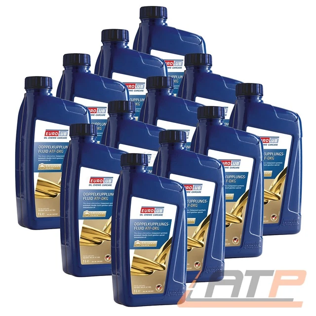 EUROLUB 12x1 LITRI CAMBIO DOPPIA FRIZIONE FLUID (DKG) OLIO CAMBIO 50044401