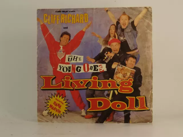 CLIFF RICHARD AND THE YOUNG ONES LIVING DOLL (3) (78) 2 Track 7" Single Picture
