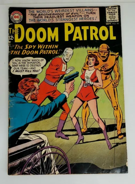 DC Comics DOOM PATROL #90 (1964 1st Series) Comic Book