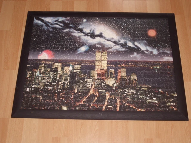 RAVENSBURGER 1000 TEILE Puzzle leuchtet im dunklen New York im ...