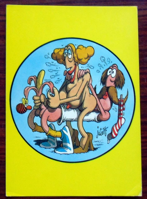 Carte postale Jacovitti, Kamasutra ,postcard