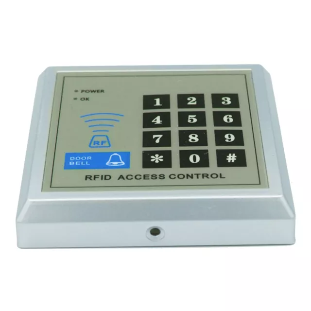 Electric Lock RFID Door Access Control Controller System Kit Tags