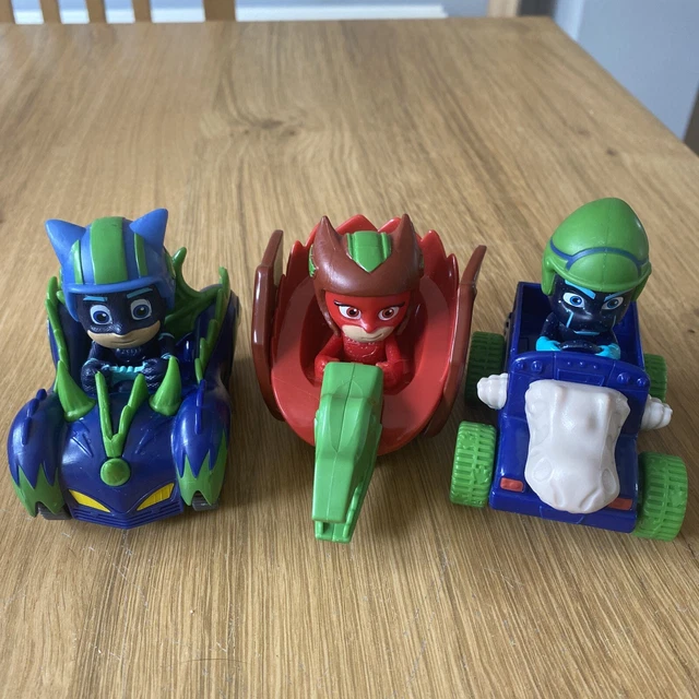 Set 3 Jucarii De Plus Play By Play, Owlette Gekko Si Catboy Pj Masks 32 Cm Set 3 Jucarii De Plus Play By Play, Owlette Gekko Si Catboy Pj Masks 32 Cm