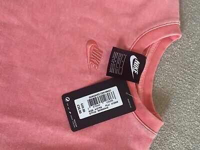 Le ragazze rosa brillante in felpa Nike Taglia 4/5 anni, con etichette Nuovo di Zecca