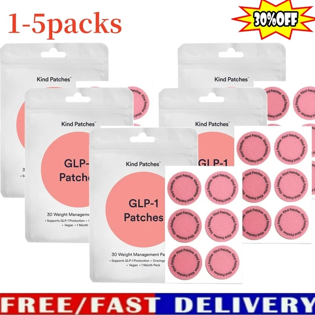 KIND PATCHES GLP1 Weightless Patches Cravings Supports 30Vegan Patches 15 X £3.29 PicClick UK