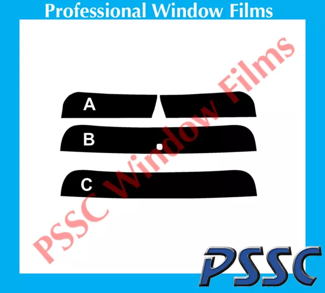 Ford Fiesta 5 Door 2009-2016 Pre Cut Car Auto Window Tint Film 5% SunStrip