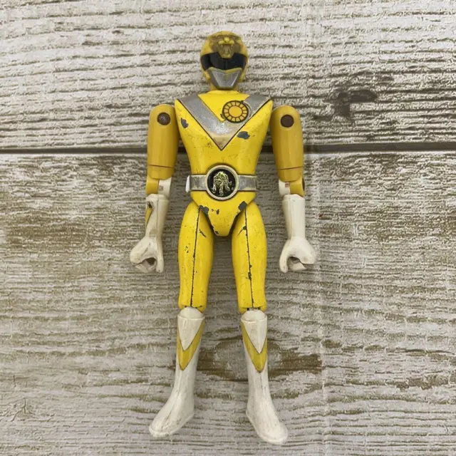 Power Rangers Taiyo Sentai Sun Vulcan Chogokin Action Figure Yellow BANDAI 1981