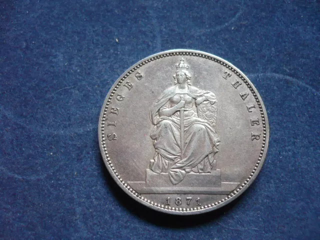 Siegestaler 1871 Preußen, Silber