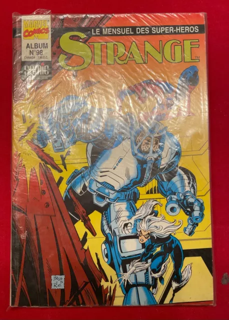 ALBUM RELIE  STRANGE  98 MARVEL COMICS semic