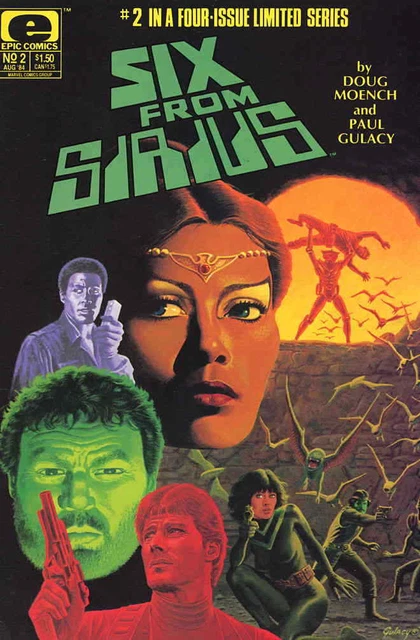 Six From Sirius #2 VF/NM; Epic | Doug Moench/Paul Gulacy - we combine shipping