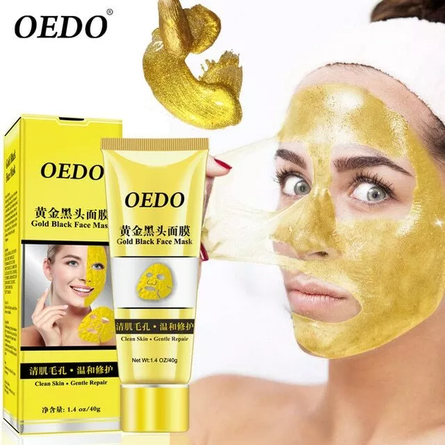OEDO Gold Remove Blackhead Mask Shrink Pore Improve Rough Skin Acne Shills Black