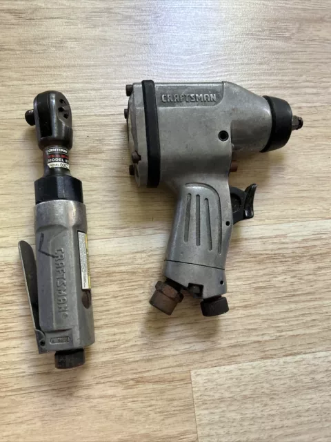 Craftsman Pneumatic 3/8 Impact Wrench and 3/8 Mini Air Ratchet for Model 875