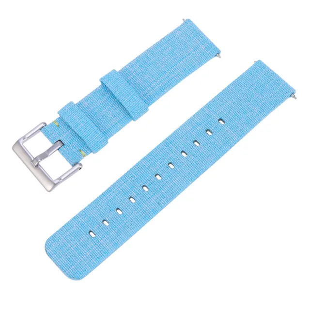 Watch Strap Compatible Canvas Smartwatch Bands Comfortable Replace