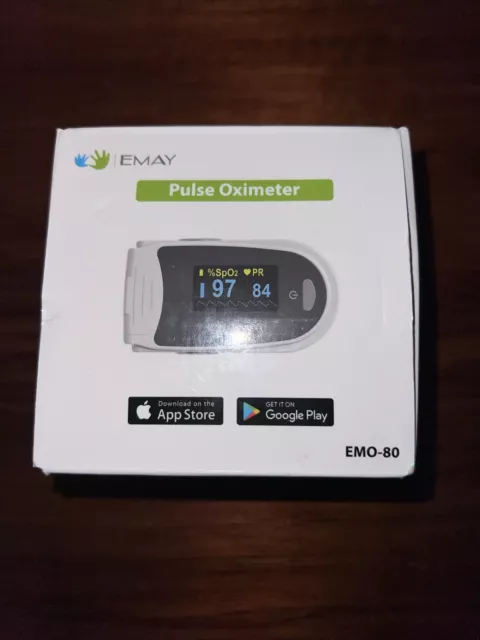 EMAY Sleep Oxygen Monitor - Bluetooth Pulse Oximeter