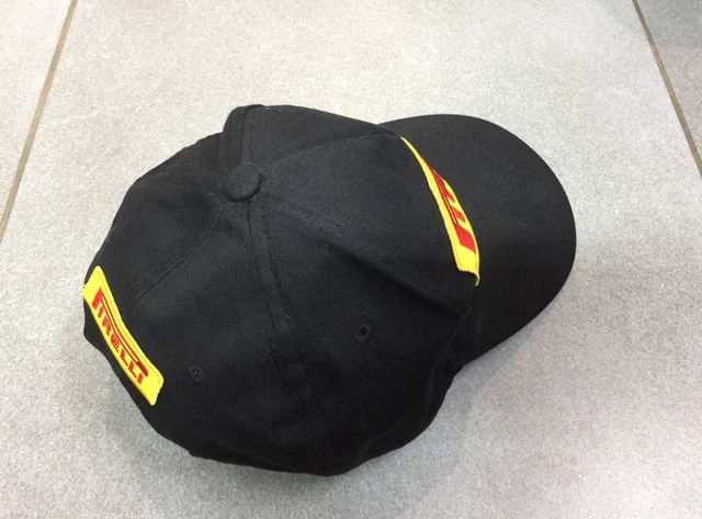 Pirelli Sport Auto Rally F1 Partner Ferrari Black Cap Adjustable 3