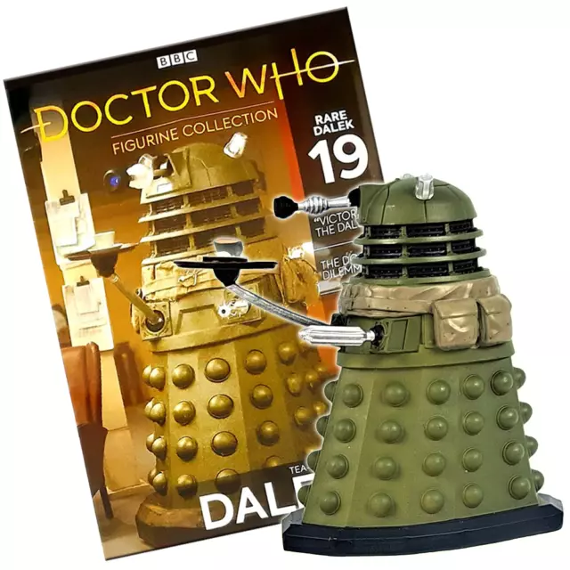 Doctor Who Figurine Collection Magazine Issue RD19  - Rare Tea Serving Dalek