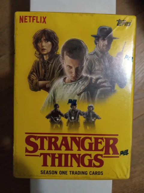 2018-19 Topps Stranger Things Exclusive Sealed Blaster Box Season One 10 Packs