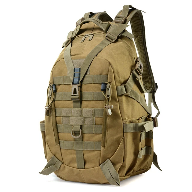 25L Outdoor Military MOLLE Tactical Backpack Camping Travel Hiking Rucksack NEW