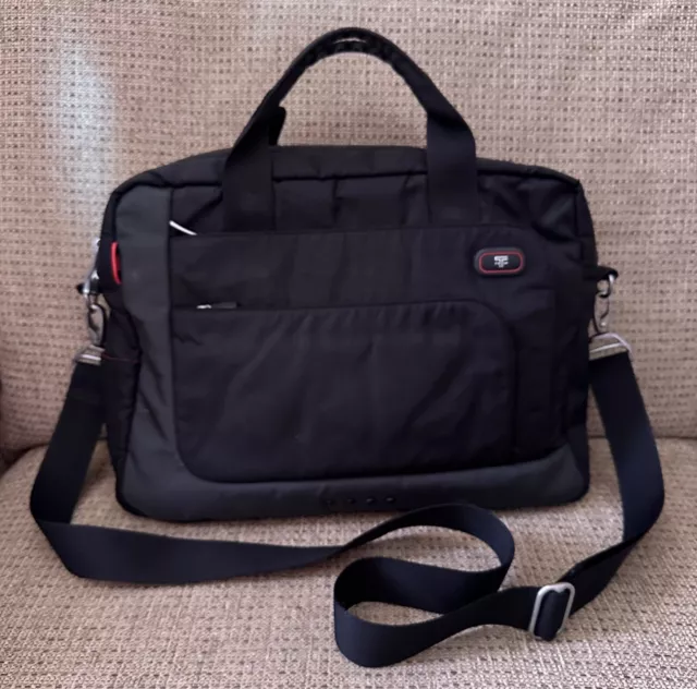 Tumi T-Tech Business Laptop Briefcase Messenger Bag Crossbody Nylon Travel