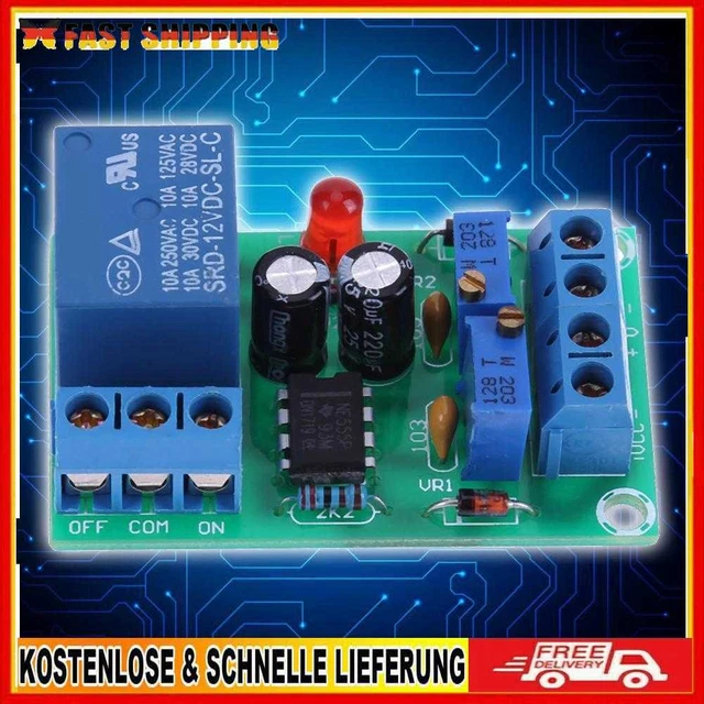 12V Batterie automatische Aufladung Controller Modul Schutz Relaiskarte
