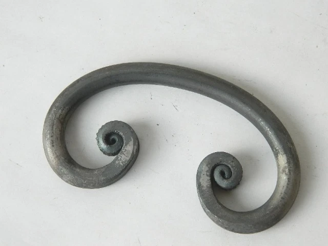 Anello In Ferro Battuto In Tondo Pieno Da 12 Mm Per Inferiate - Foto 4