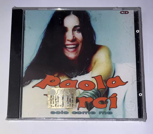 PAOLA TURCI "SOLO COME ME" RARO CD editoriale - SIGILLATO