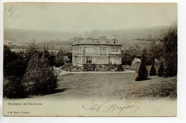 SAULNES - Meurthe et Moselle - CPA 54 - le chateau
