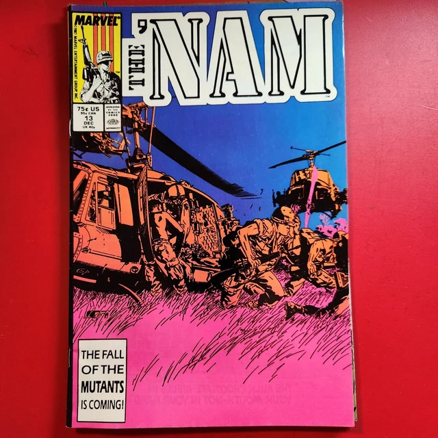 Lot of 8 The NAM #'s Ranging from 3-23 Marvel Comic Books 1987 VG 7