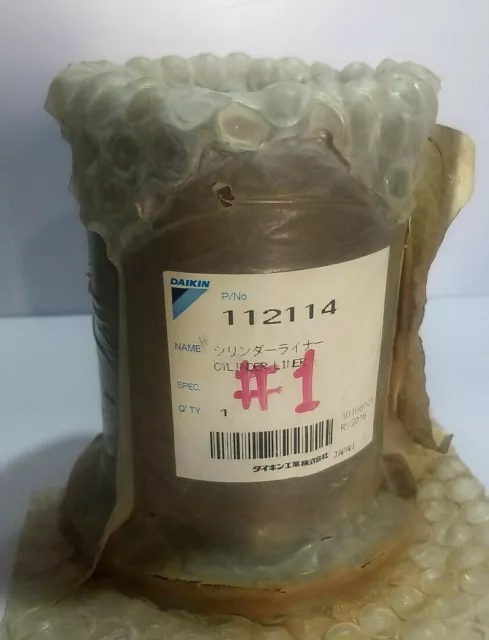 Cilindro Fodera Daikin 112114 - Giappone Per Aria Condizionatore Unità Od :89mm