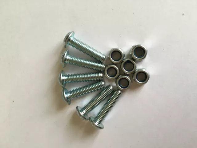 Tony Kart OTK Steering Wheel Bolt Set STANDARD Six Nuts and Bolts Kart Parts UK